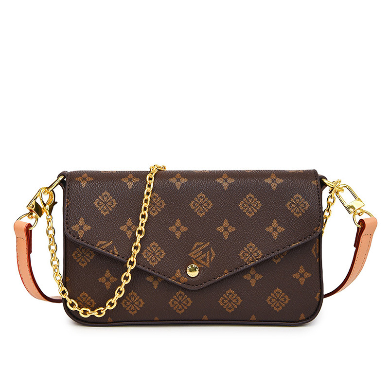 Women Bags 2026 Trends - Women Color Block Print Crossbody Bag
