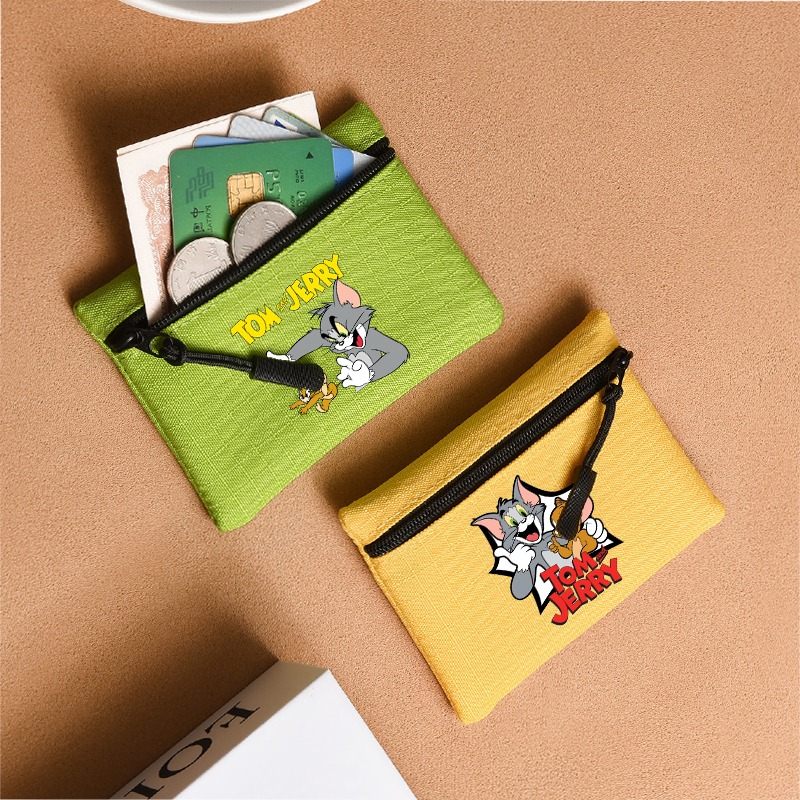 Women Bags And Purses - Tom and Jerry Mini Purse Cartoon