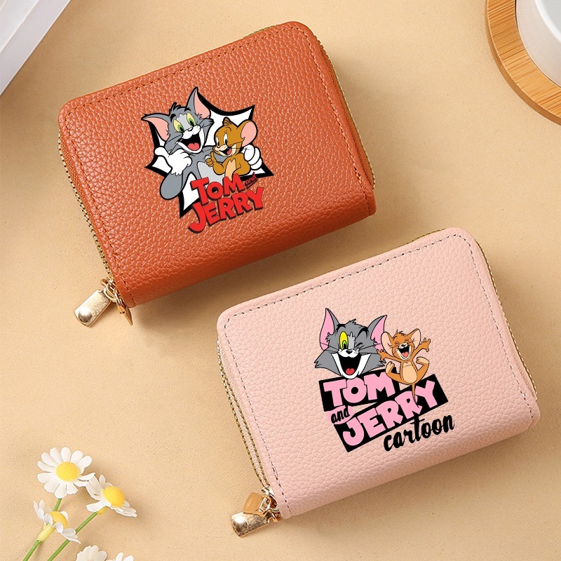 Tom and Jerry Cute Card Holder - Women Bags And Purses 评论和价格