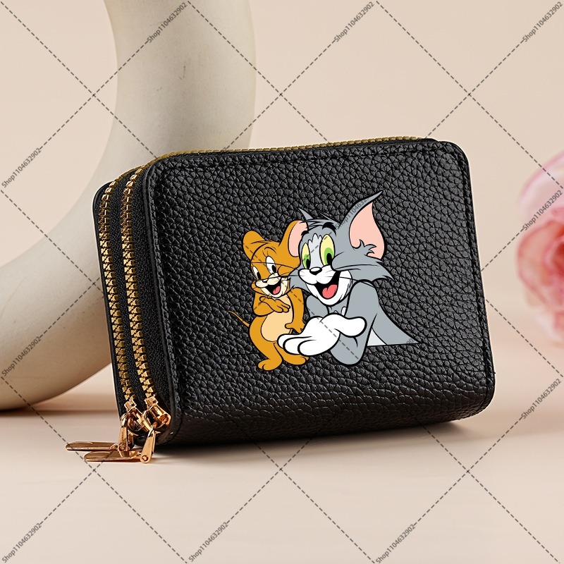 Tom and Jerry Cute Card Holder - Women Bags And Purses 评论和价格