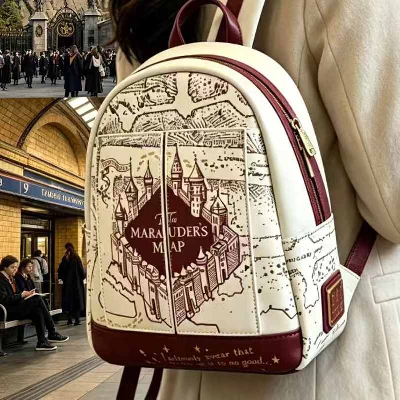 Harry Potter Map Printed Cospl - Women Bags And Purses 评论和价格