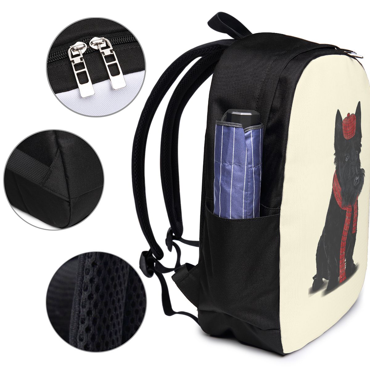 I Love My Scotties Dog 3 Backp - Women Bags For Laptop 评论和价格