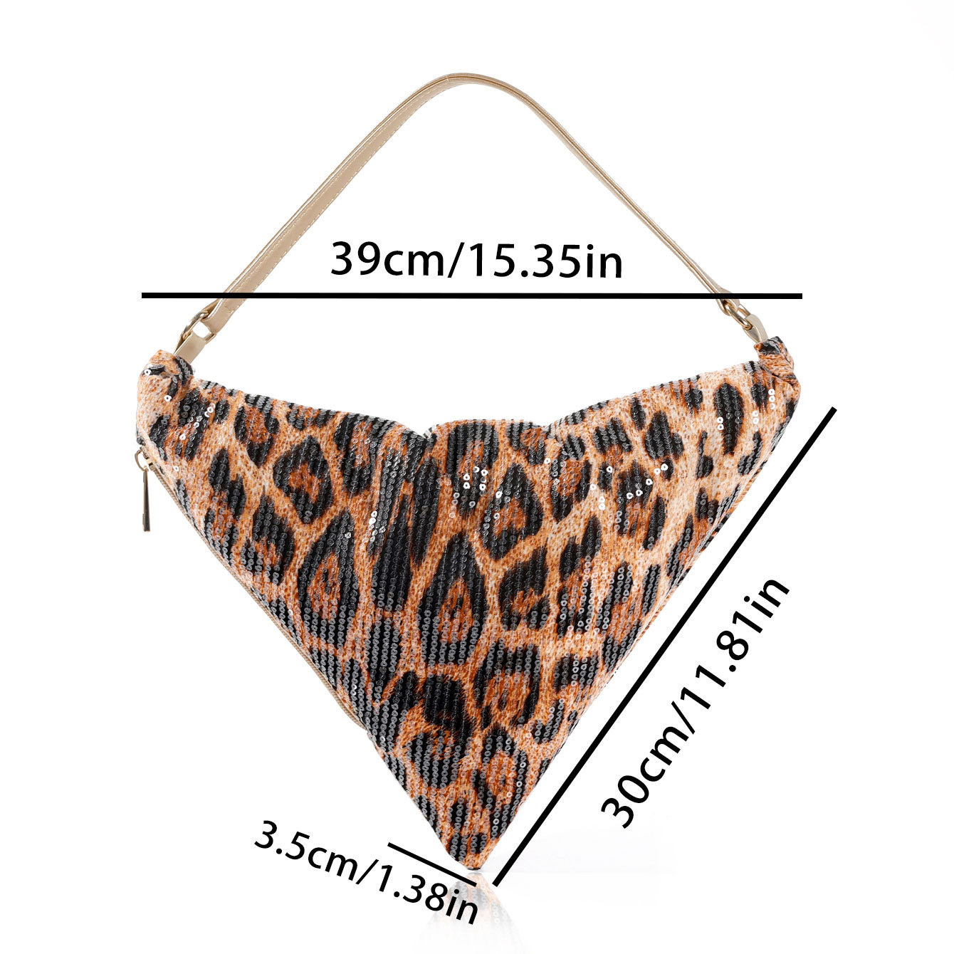 Leopard print crescent bag sho - Women Bags 2026 Trends 评论和价格