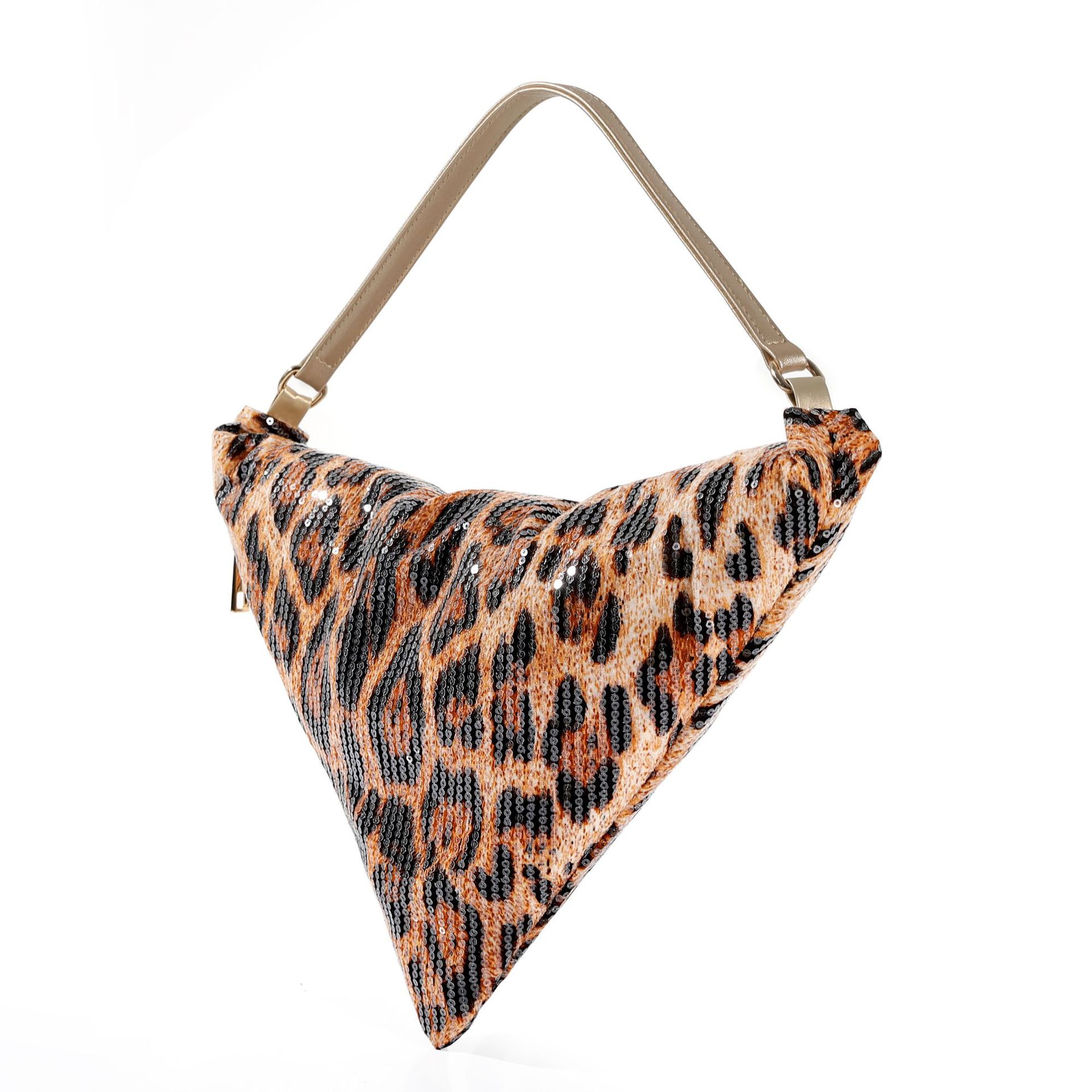 Leopard print crescent bag sho - Women Bags 2026 Trends 评论和价格