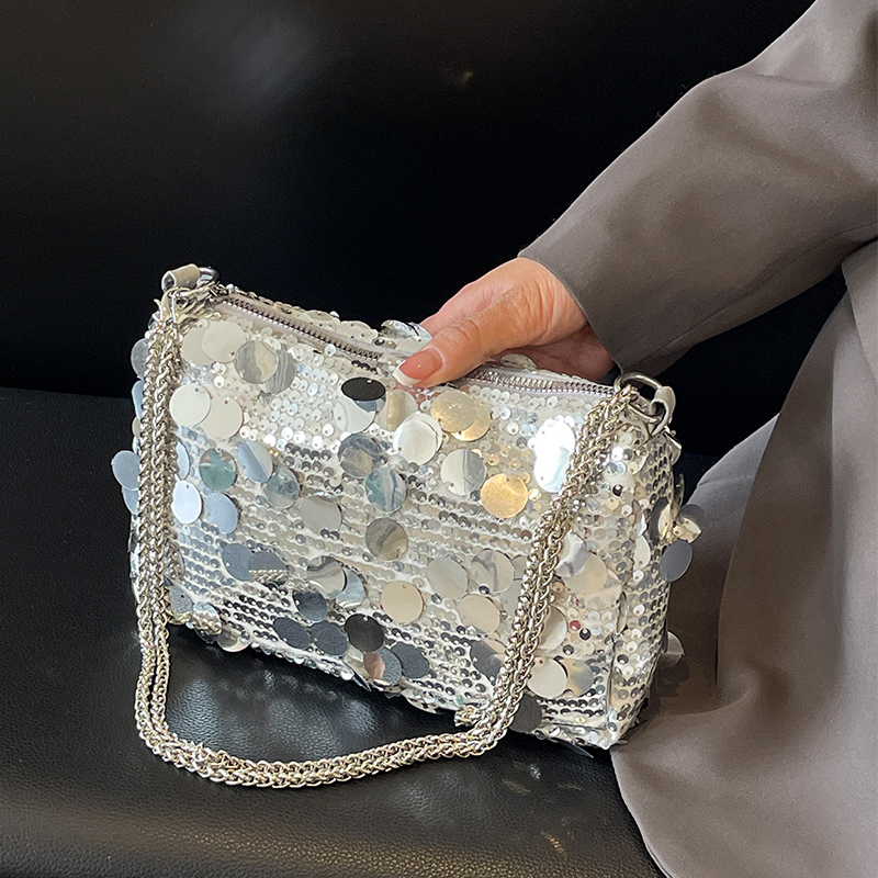 Luxury Gold Sequined Party Pur - Women Bags Dior 评论和价格