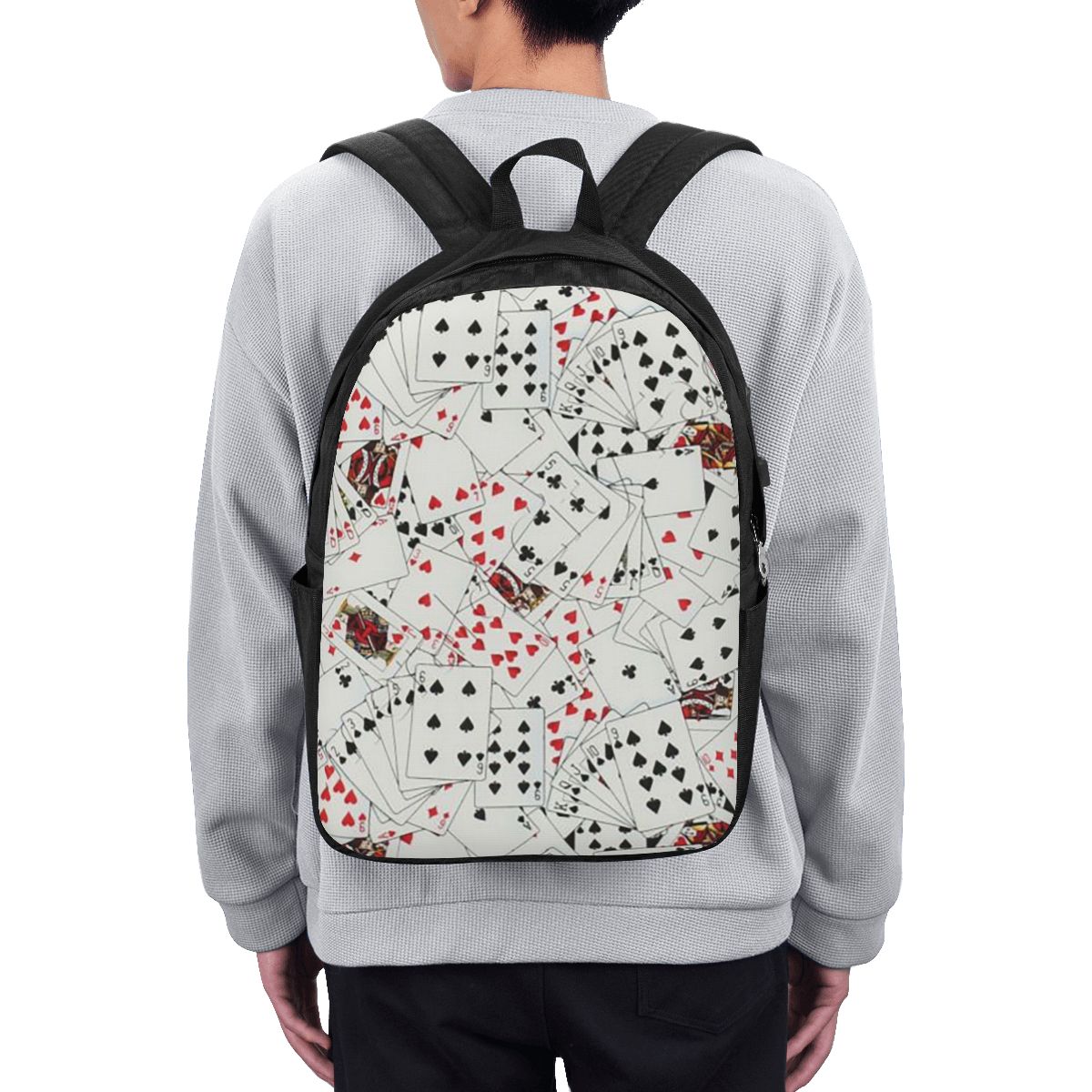 Playing Cards Poker Print Back - Women Bags For Laptop 评论和价格