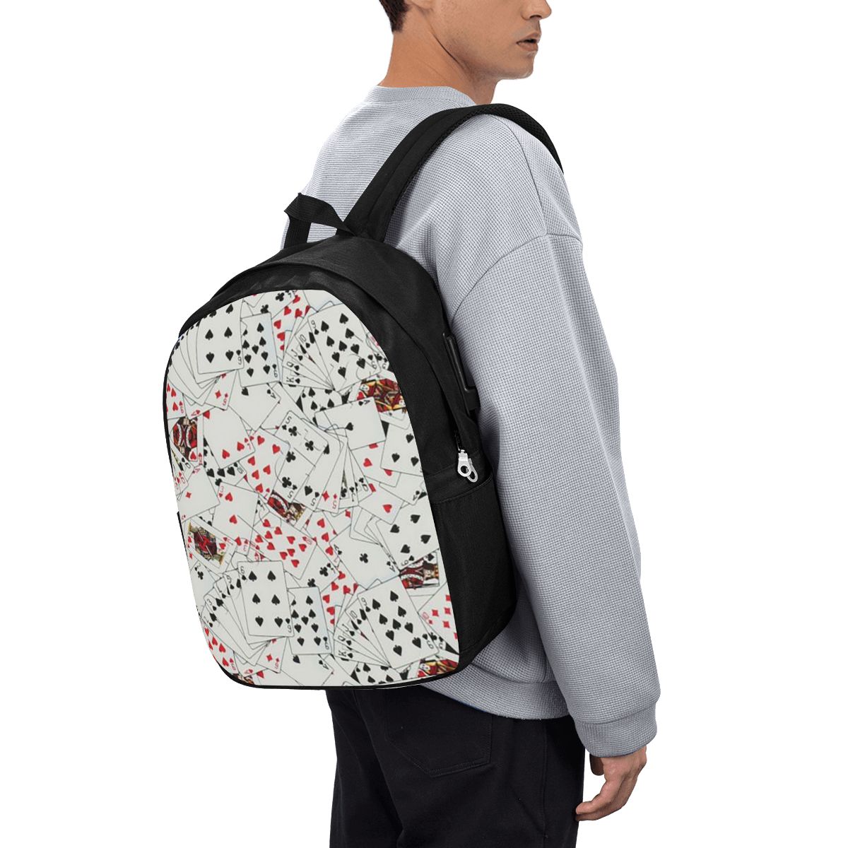 Playing Cards Poker Print Back - Women Bags For Laptop 评论和价格