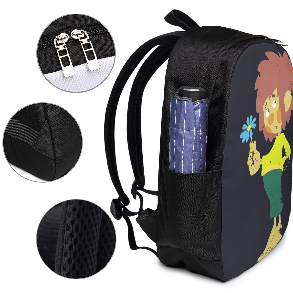 Pumuckl Blume - Figur  Backpac - Women Bags For Laptop 评论和价格