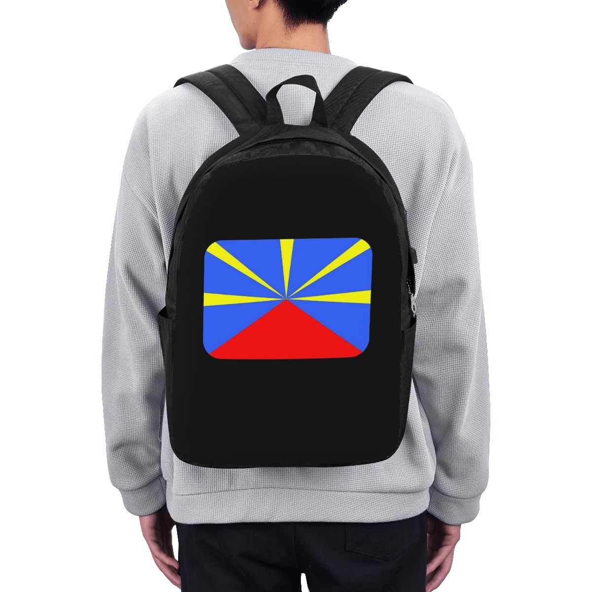 974 Reunion Island Flag Backpa - Women Bags For Laptop 评论和价格