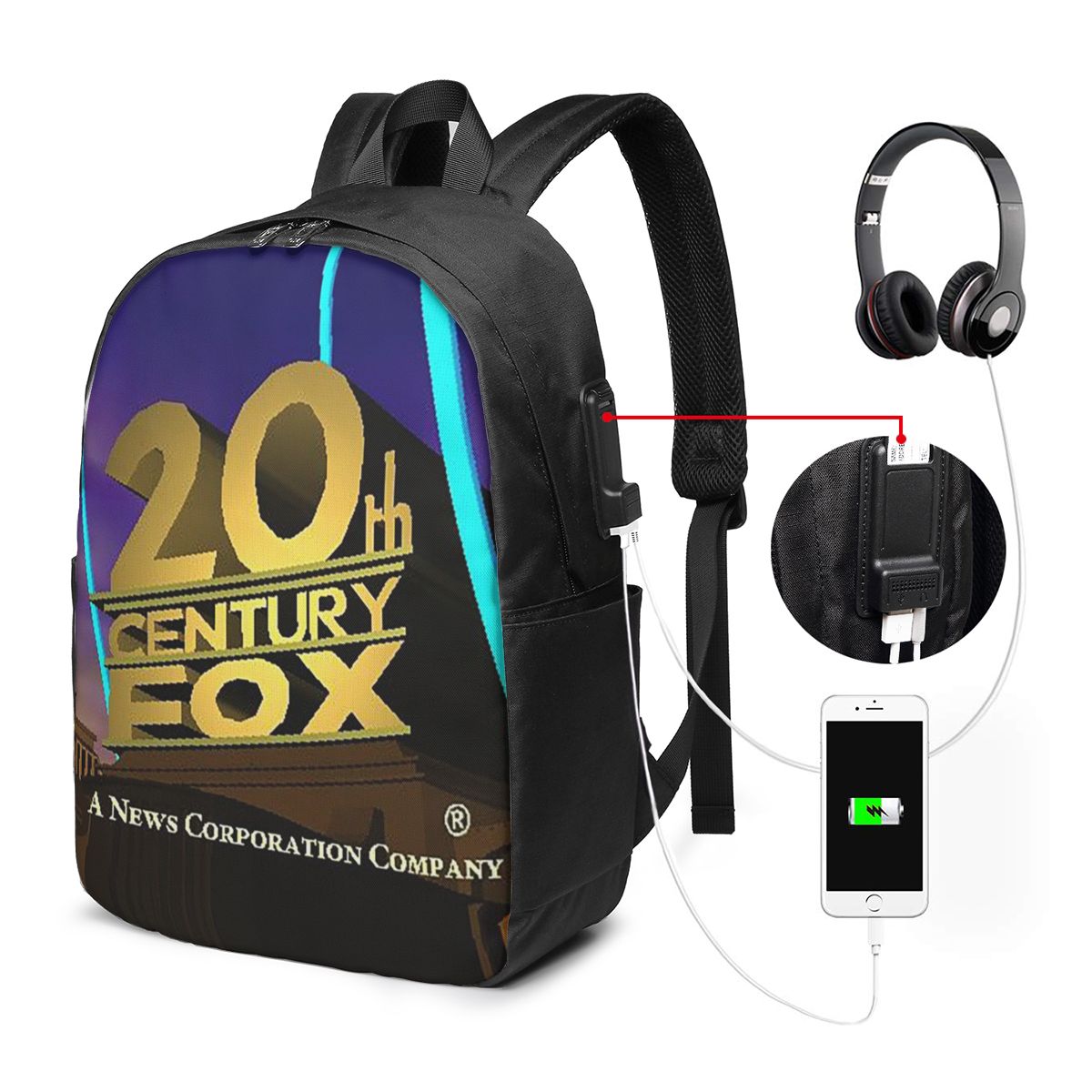 20th Century Fox Classic Backp - Women Bags For Laptop 评论和价格