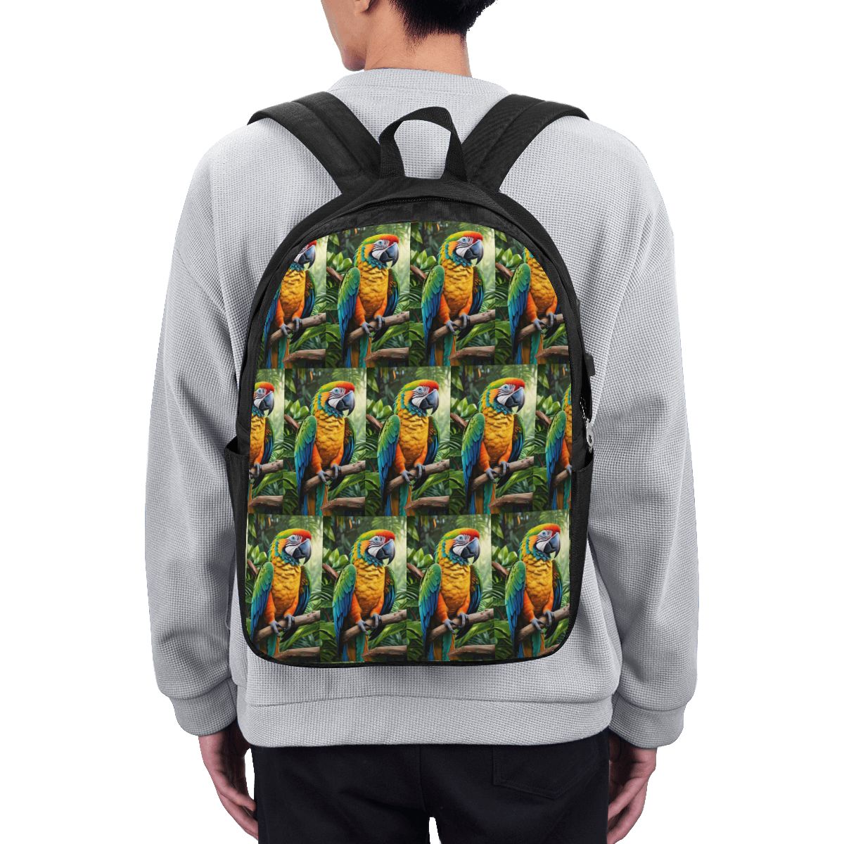 Cute Macaw Parrots Backpack Tr - Women Bags For Laptop 评论和价格