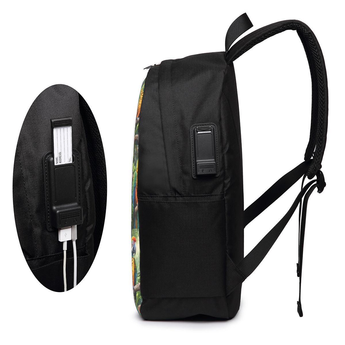 Cute Macaw Parrots Backpack Tr - Women Bags For Laptop 评论和价格