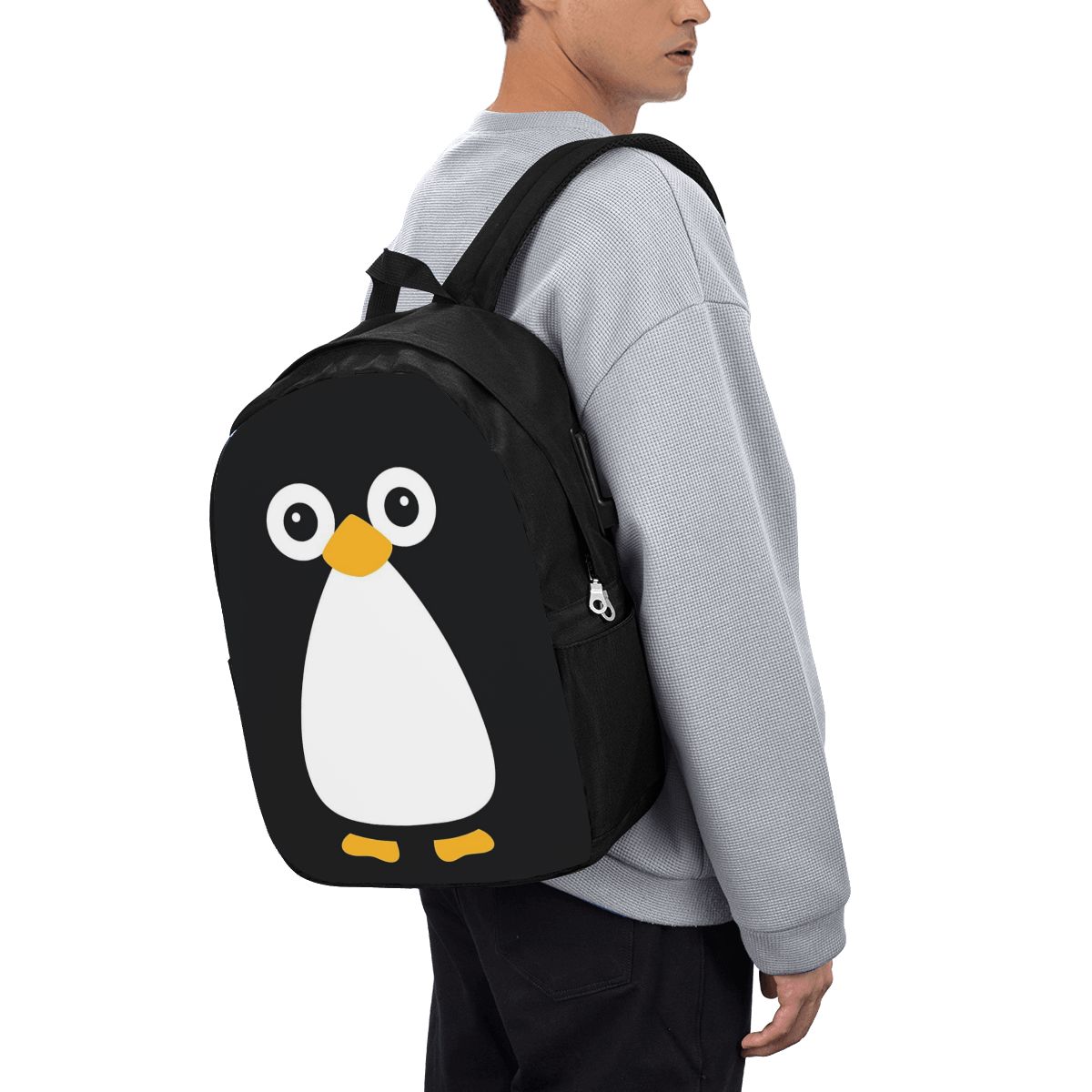 Cute Vector Penguin Backpack T - Women Bags For Laptop 评论和价格