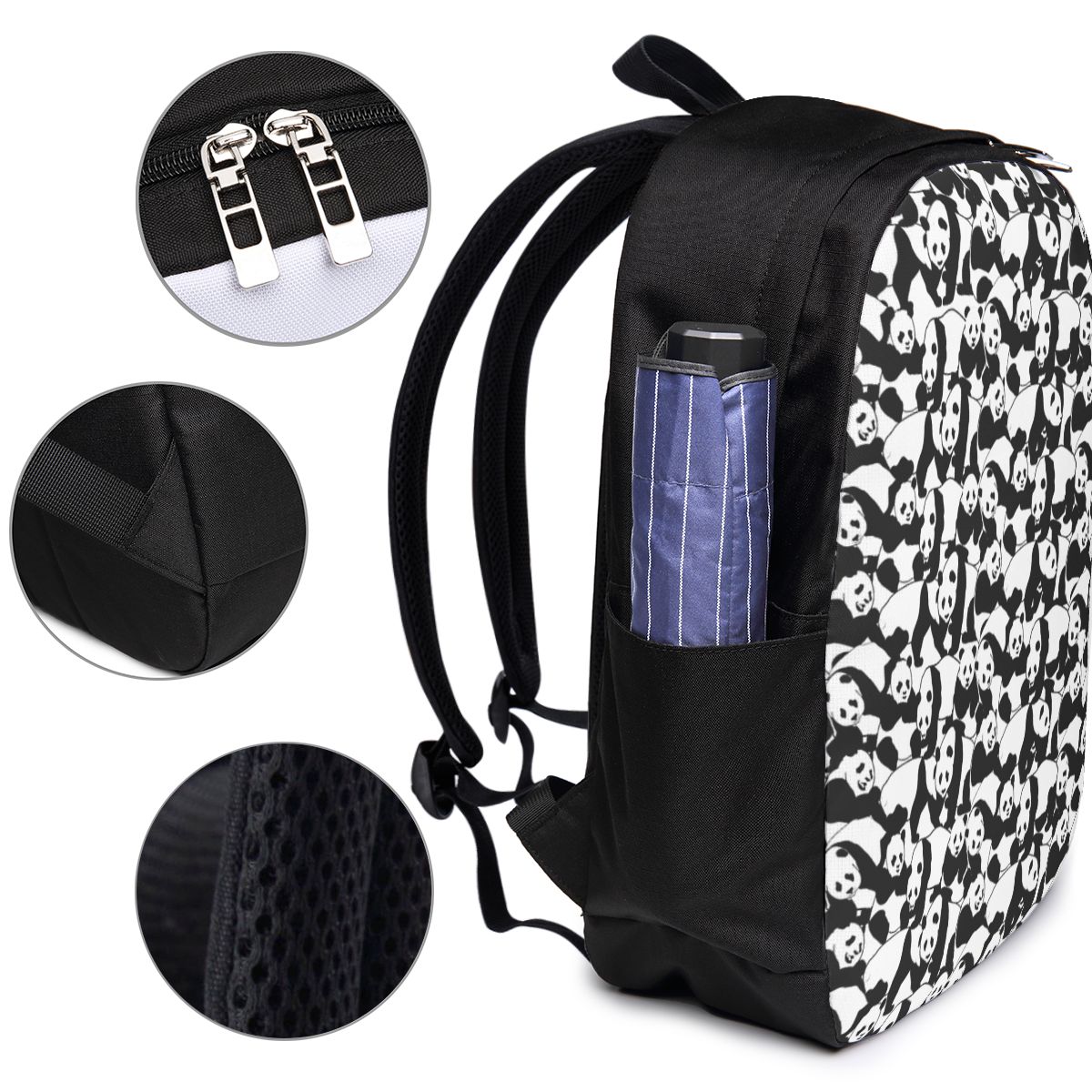 Panda Pattern Backpack Travel  - Women Bags For Laptop 评论和价格